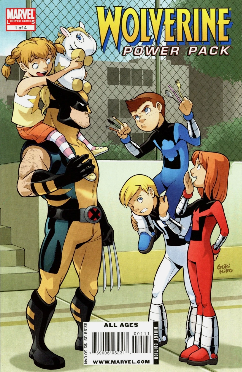 WOLVERINE POWER PACK #1 2008 X-Men MARVEL COMICS