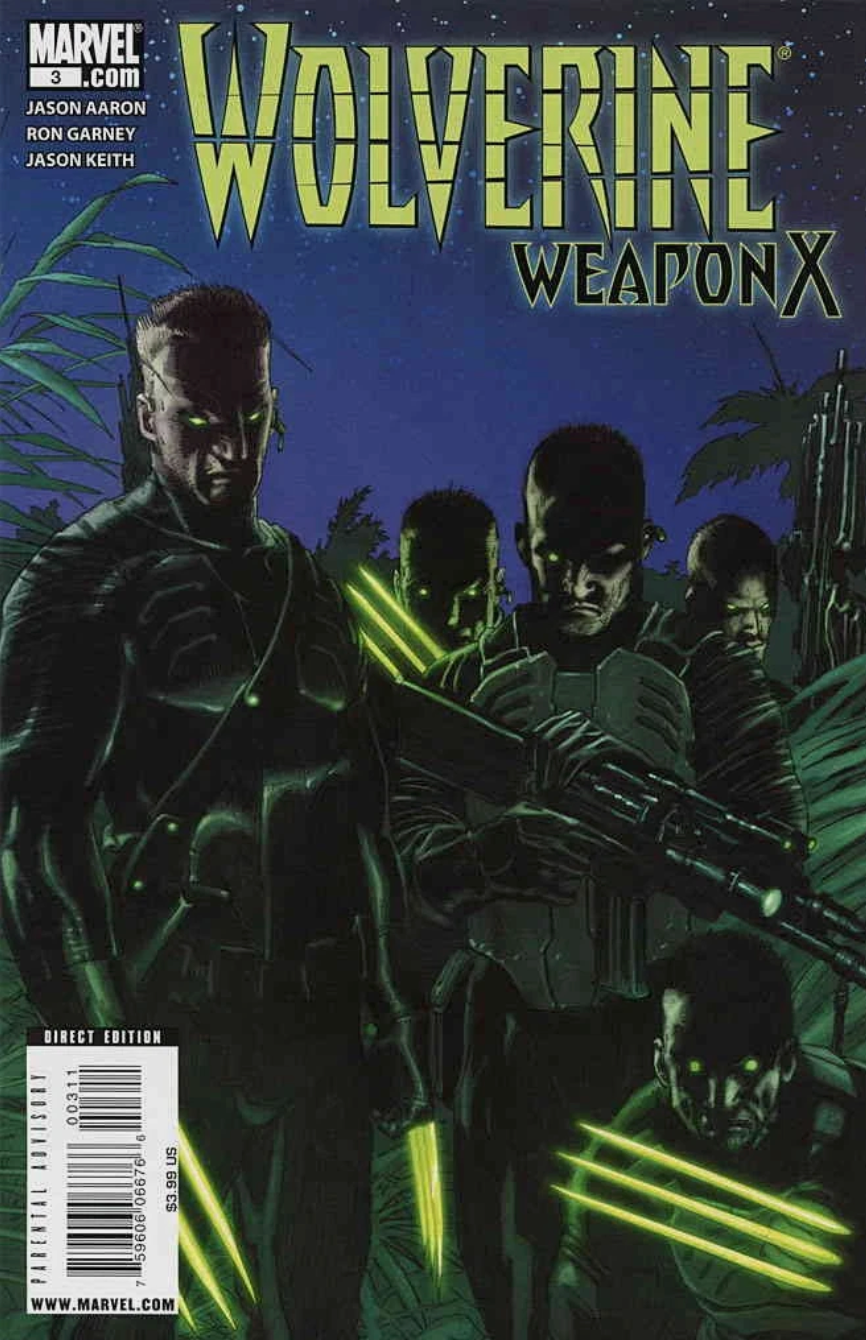 WOLVERINE WEAPON X #3 2009 X-Men MARVEL COMICS