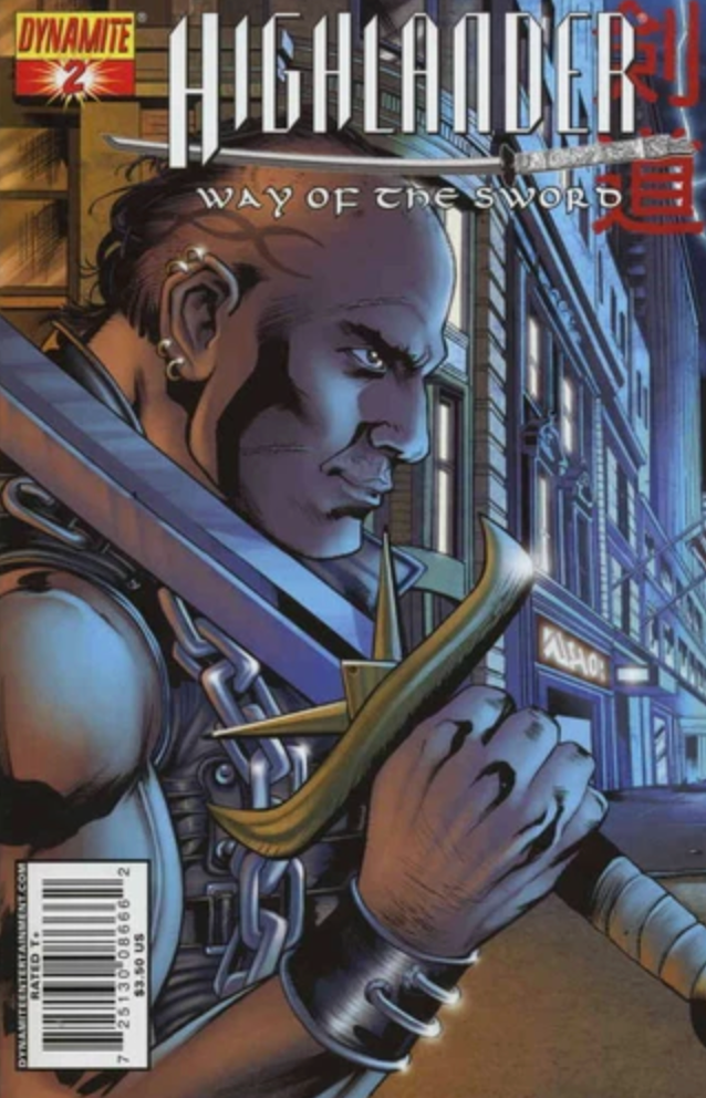 HIGHLANDER WAY OF SWORD #2 2008 Highlander DYNAMITE ENTERTAINMENT