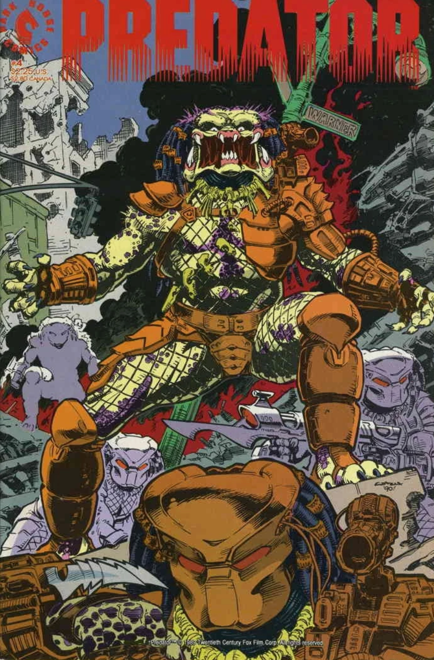 PREDATOR #4 1990 Predator DARK HORSE