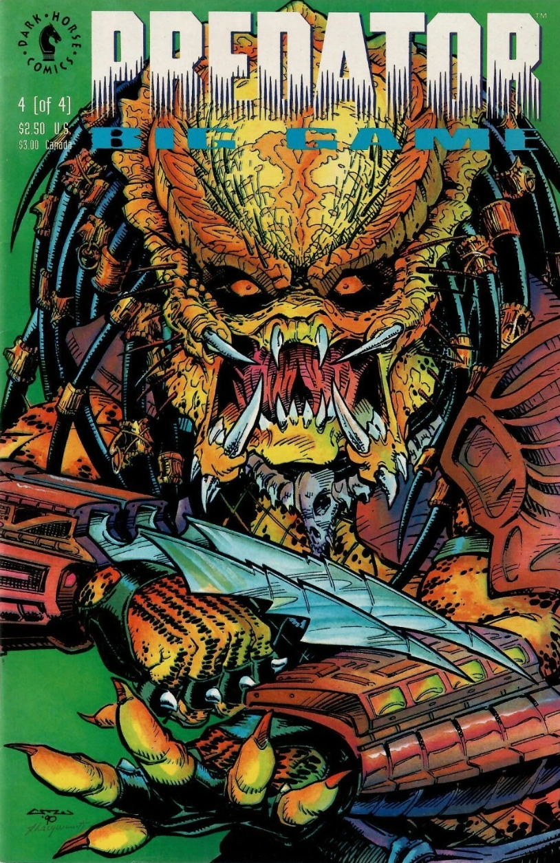 PREDATOR BIG GAME #4 1991 Predator DARK HORSE