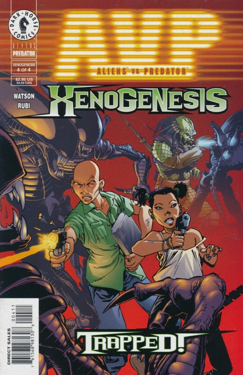 ALIENS VS PREDATOR XENOGENESIS #4 1999 Alien DARK HORSE