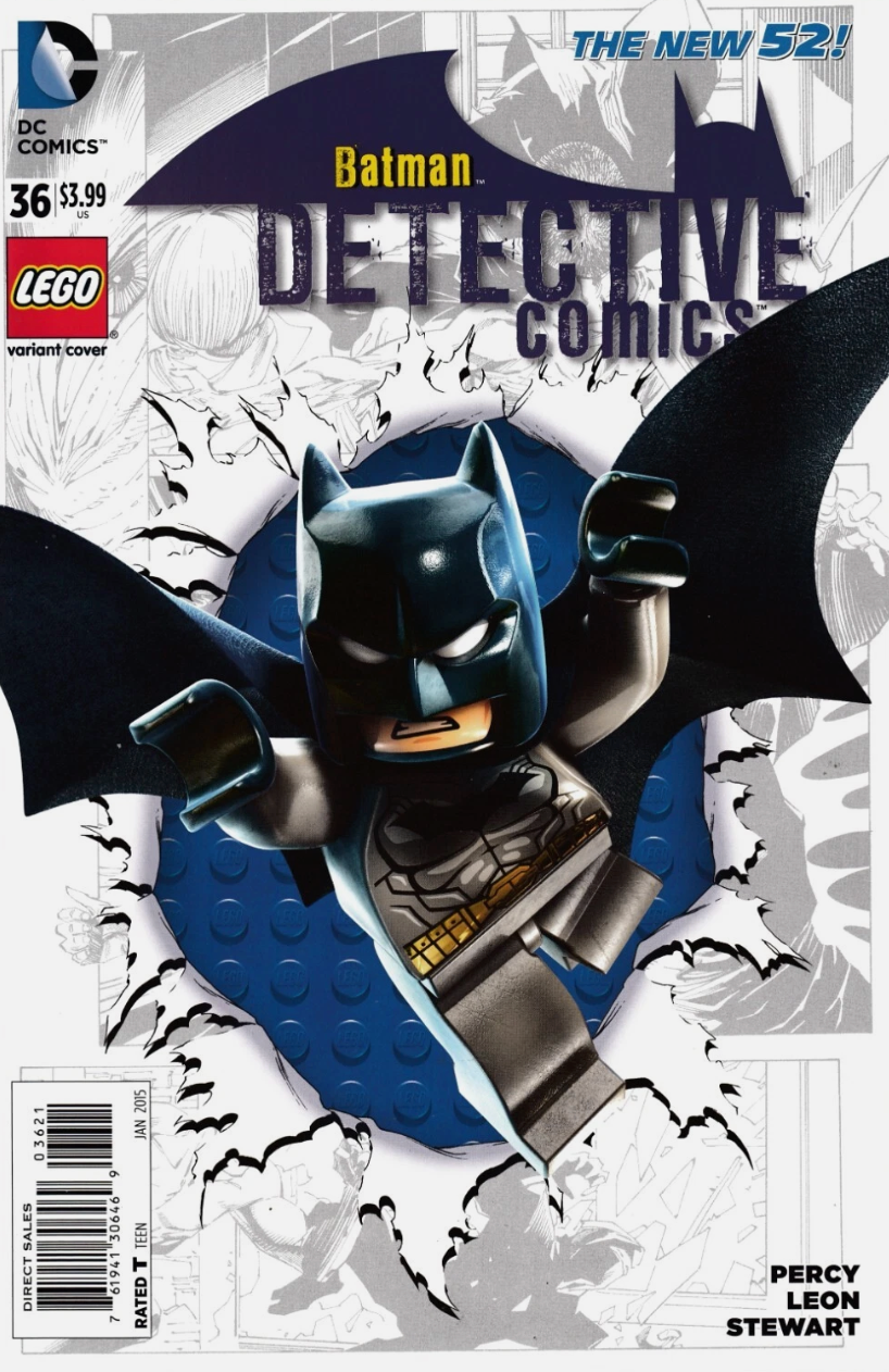 DETECTIVE COMICS #36 LEGO VARIANT 2015 Batman DC COMICS