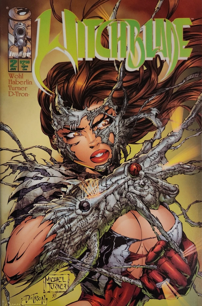 WITCHBLADE #2 1996 MICHAEL TURNER COVER Witchblade IMAGE COMICS