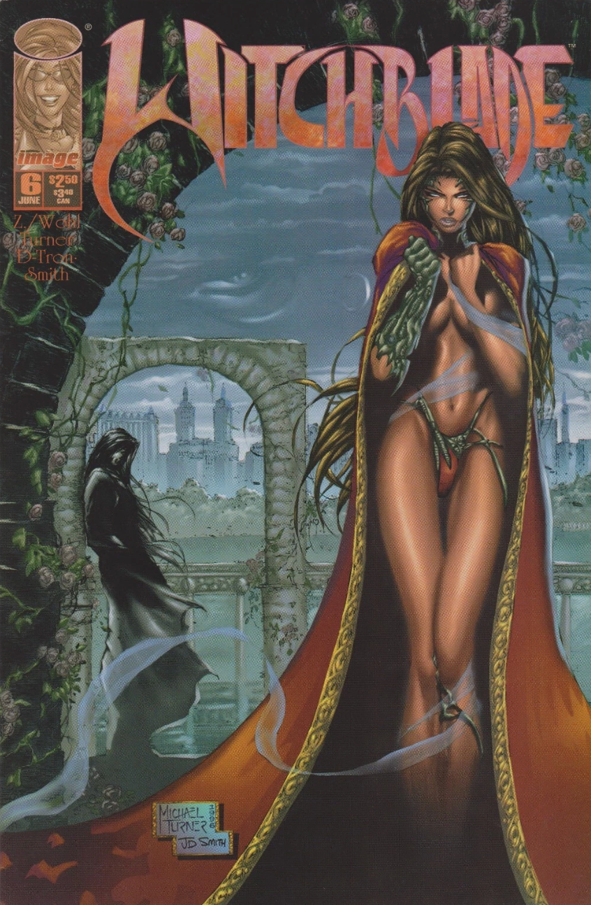 WITCHBLADE #6 1996 MICHAEL TURNER COVER Witchblade IMAGE COMICS