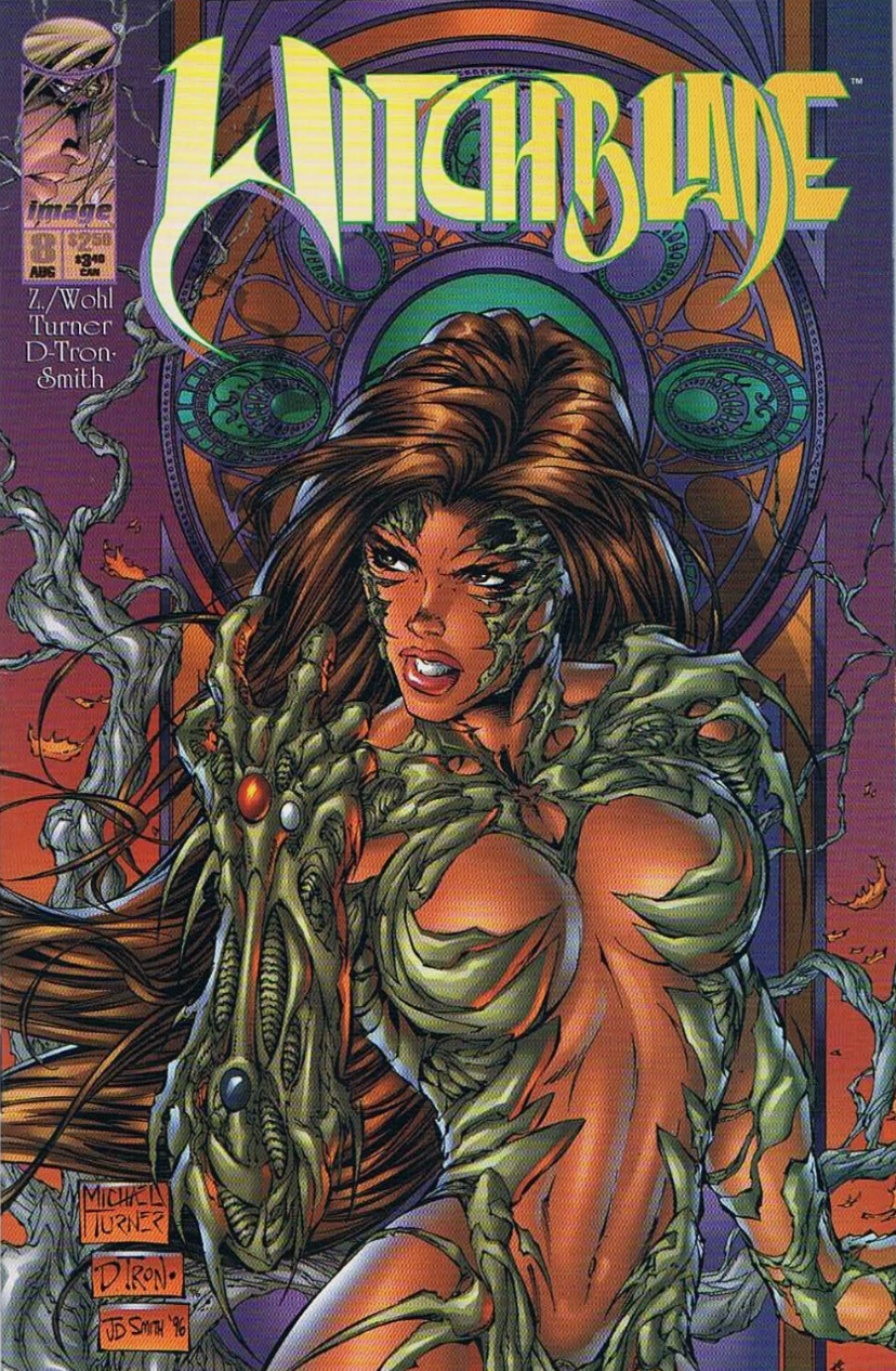 WITCHBLADE #8 1996 MICHAEL TURNER COVER Witchblade IMAGE COMICS