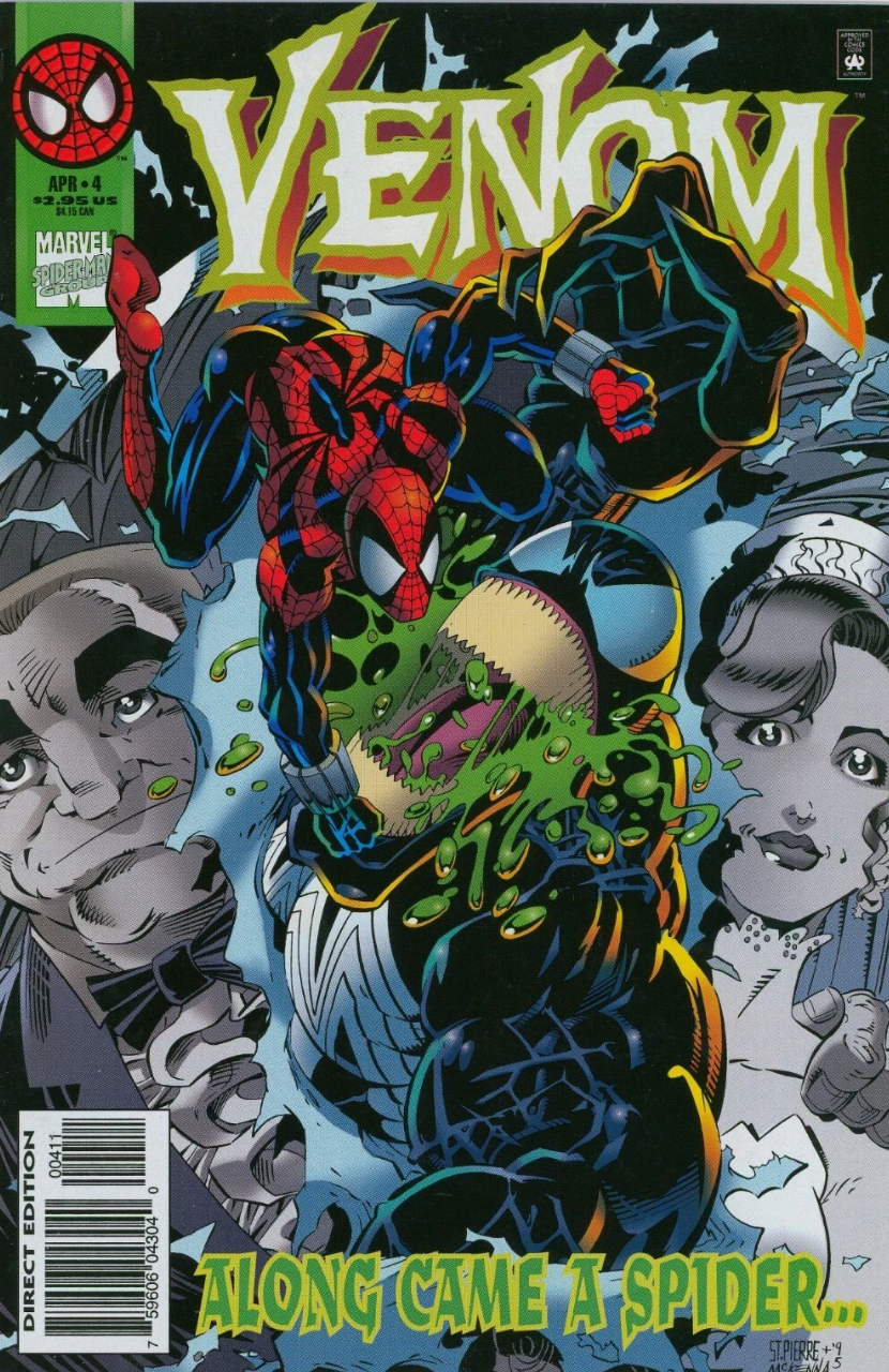 VENOM ALONG CAME A SPIDER #4 1996 Venom MARVEL COMICS