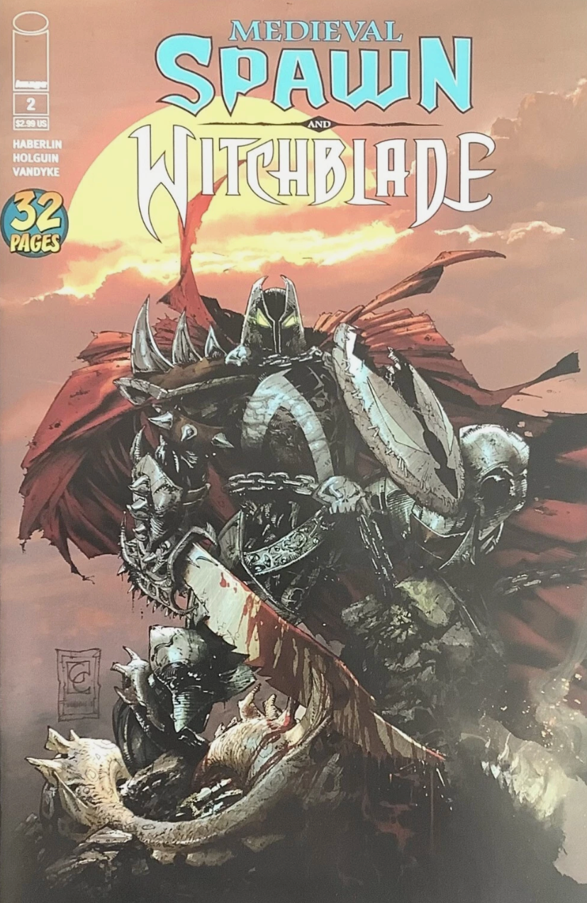 MEDIEVAL SPAWN WITCHBLADE #2 (OF 4) CVR B CAPULLO 2018 Witchblade IMAGE COMICS