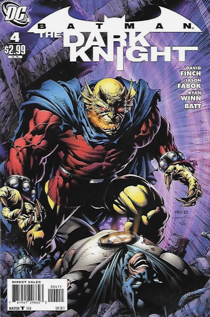 BATMAN DARK KNIGHT #4 2011 Batman DC COMICS