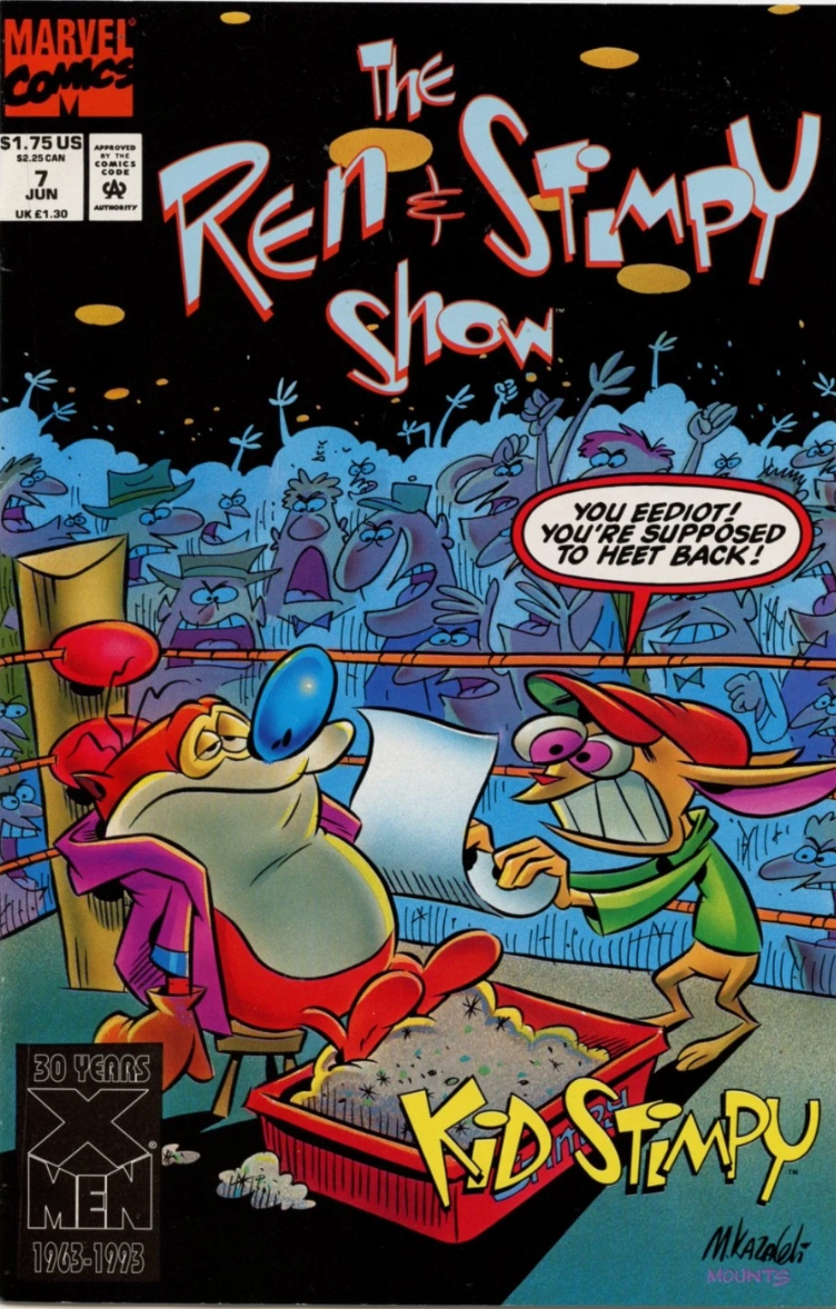 REN & STIMPY #7 1993 Ren & Stimpy MARVEL COMICS