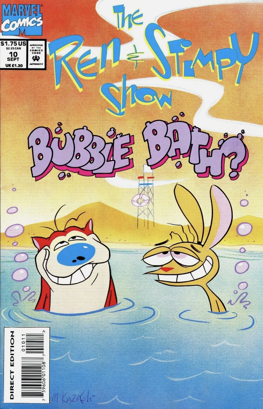 REN & STIMPY #10 1993 Ren & Stimpy MARVEL COMICS
