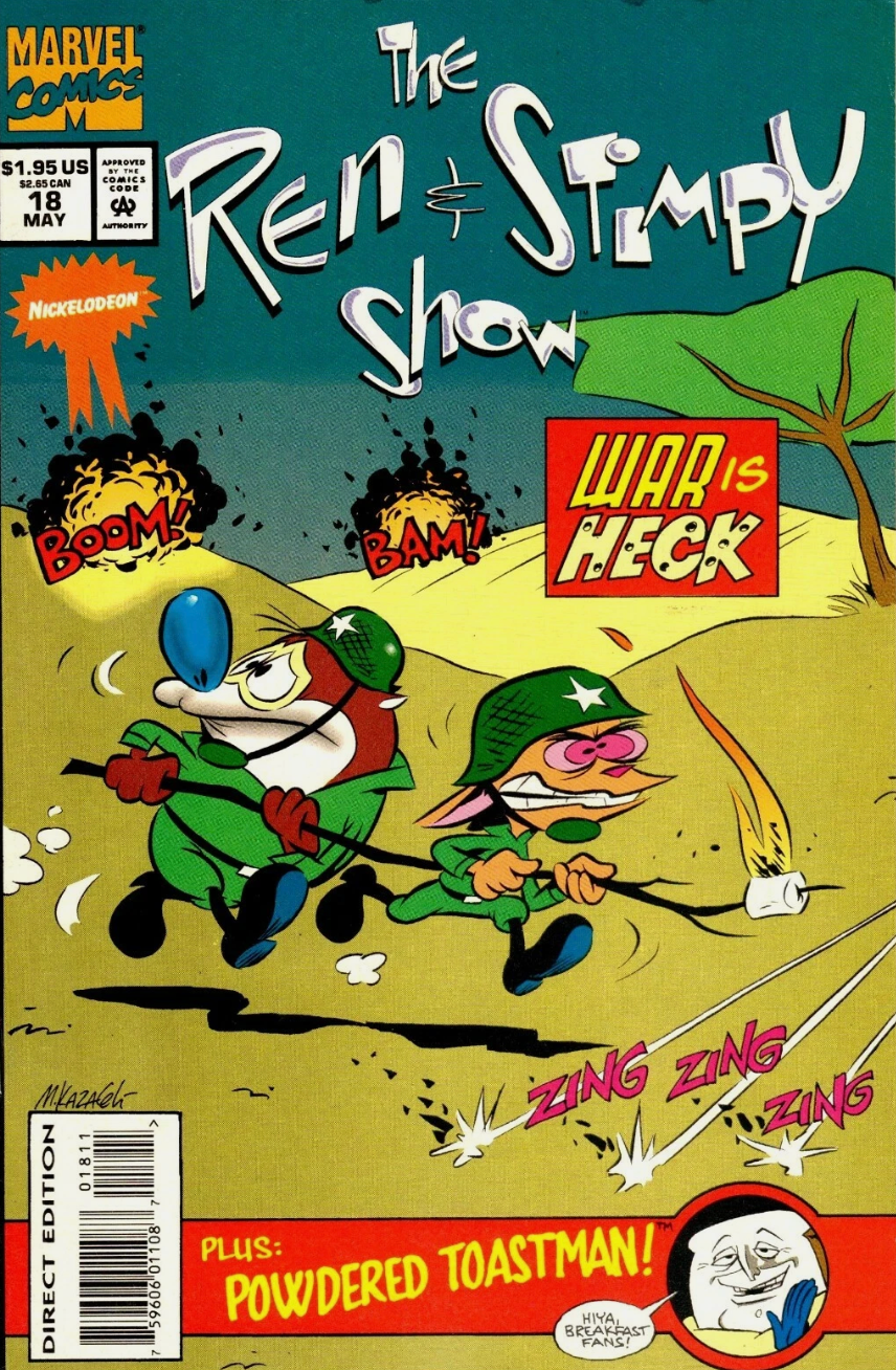 REN & STIMPY #18 1994 Ren & Stimpy MARVEL COMICS