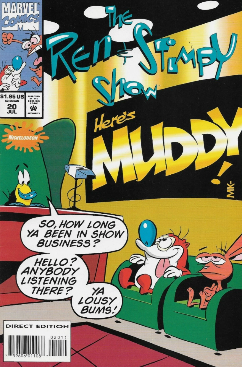 REN & STIMPY #20 1994 Ren & Stimpy MARVEL COMICS