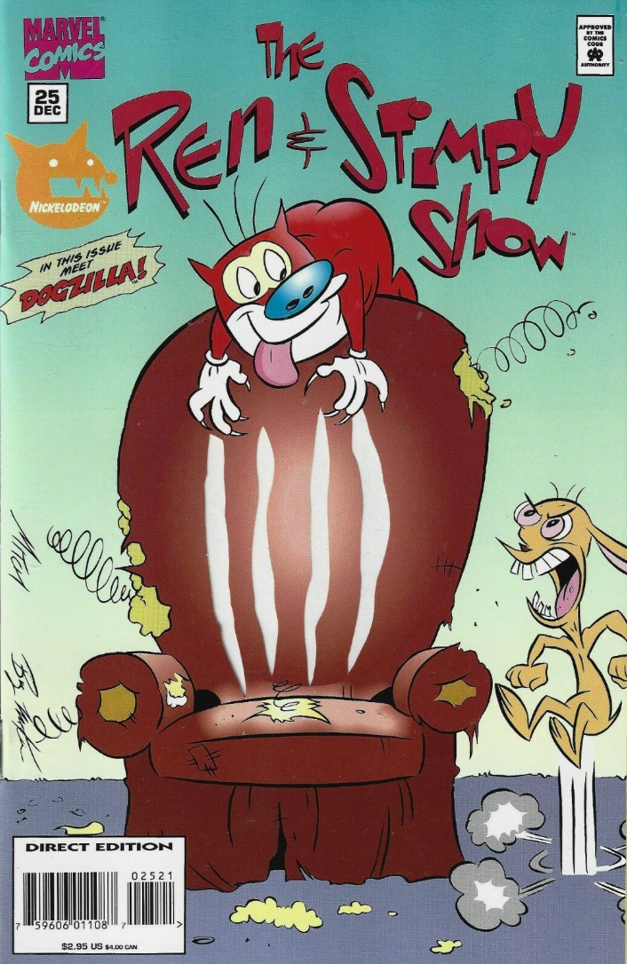 REN & STIMPY #25 1994 Ren & Stimpy MARVEL COMICS