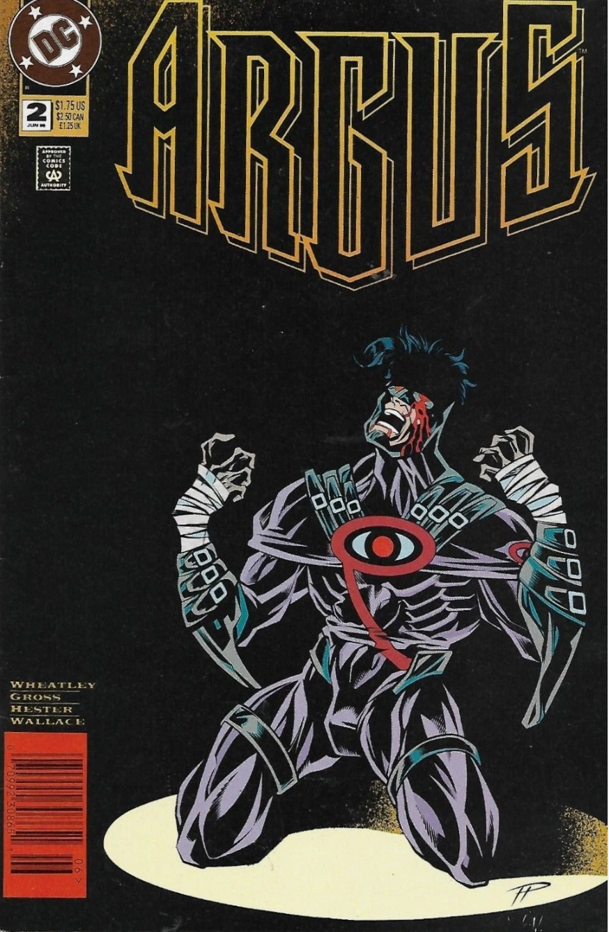 ARGUS #2 1995 NEWSSTAND ARGUS DC COMICS