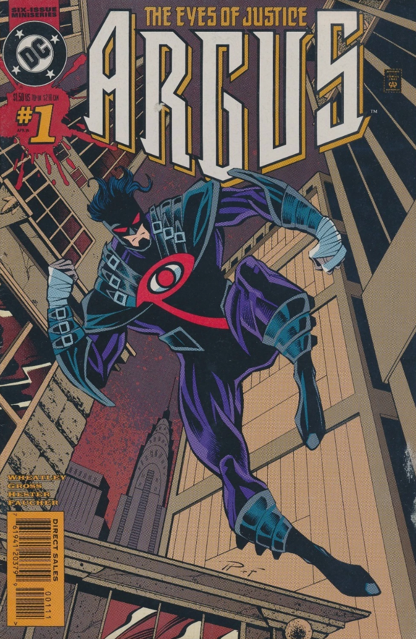 ARGUS #1 1995 ARGUS DC COMICS