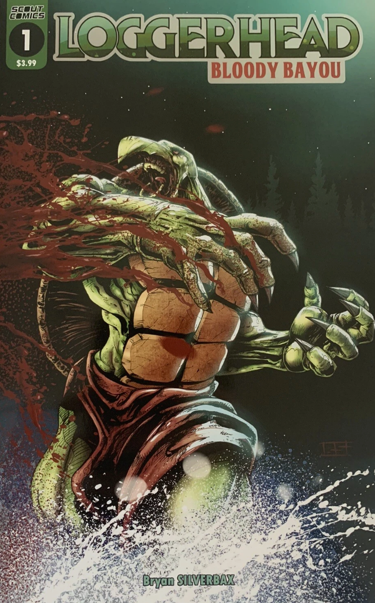 LOGGERHEAD BLOODY BAYOU ONE SHOT DIRECT EDITION 2020 SCOUT COMICS