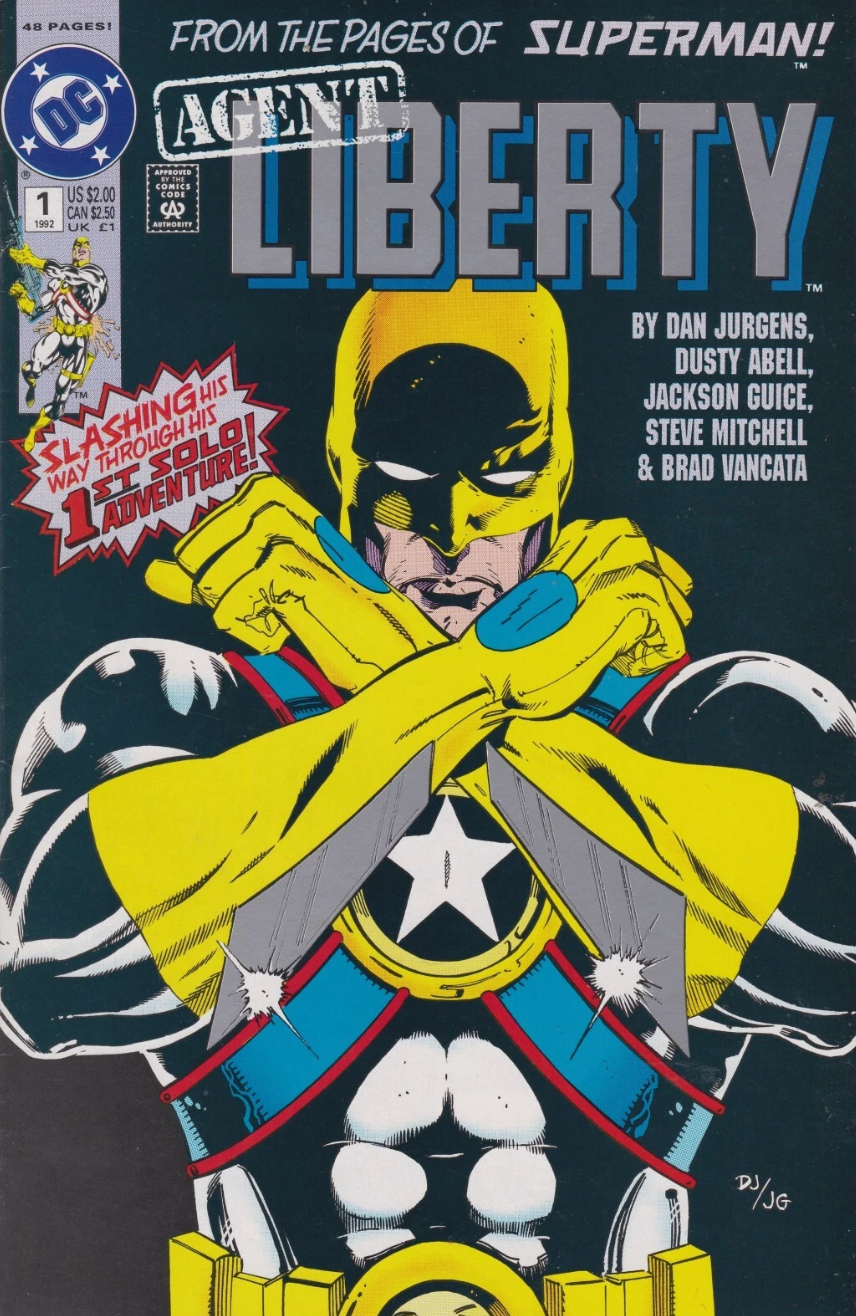 AGENT LIBERTY SPECIAL #1 1991 Superman DC COMICS