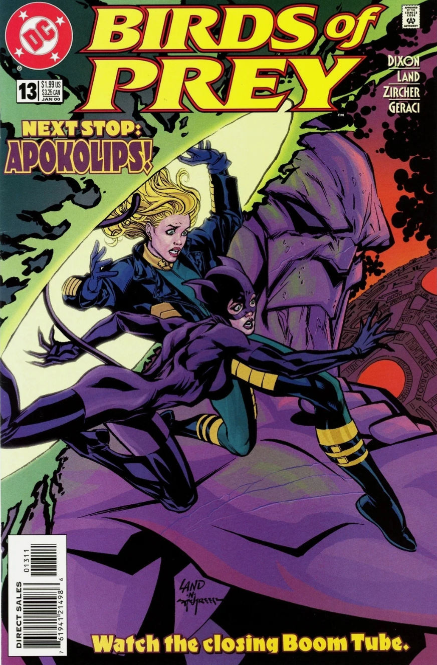 BIRDS OF PREY #13 1999 Birds of Prey DC COMICS