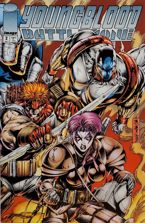 YOUNGBLOOD BATTLEZONE #2 1994 Youngblood IMAGE COMICS