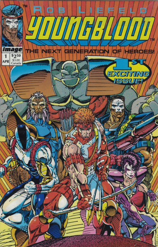 YOUNGBLOOD #1 1992 Youngblood IMAGE COMICS