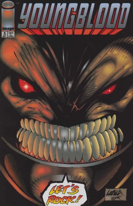 YOUNGBLOOD #5 1993 Youngblood IMAGE COMICS