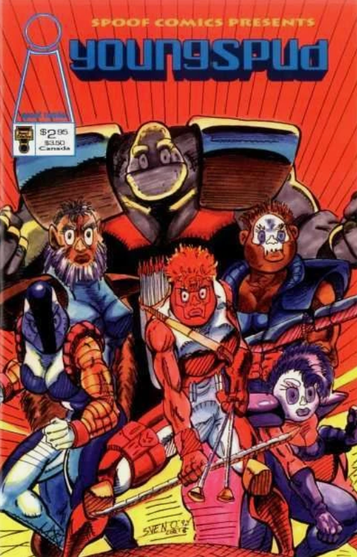 YOUNGSPUD #1 YOUNGBLOOD SPOOF 1992 Youngblood IMAGE COMICS