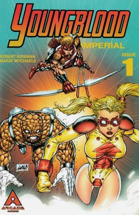 YOUNGBLOOD IMPERIAL #1 2004 LIEFELD COVER Youngblood ARCADE COMICS