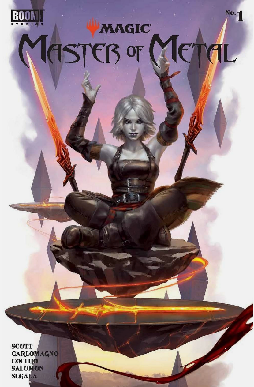 MAGIC MASTER OF METAL #1 CVR B MERCADO CONNECTING VARIANT 2021 Magic the Gathering BOOM! STUDIOS