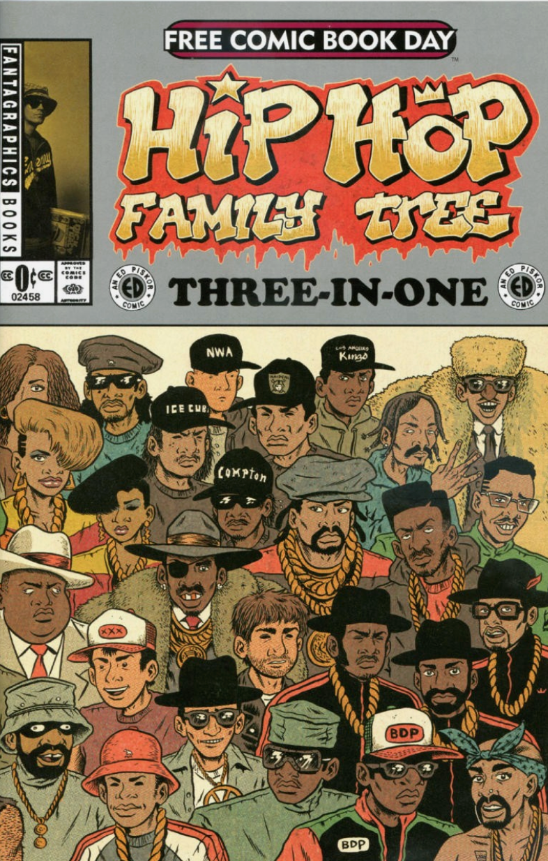 FCBD HIP HOP FAMILY TREE THREE IN ONE 2015 FANTAGRAPHICS