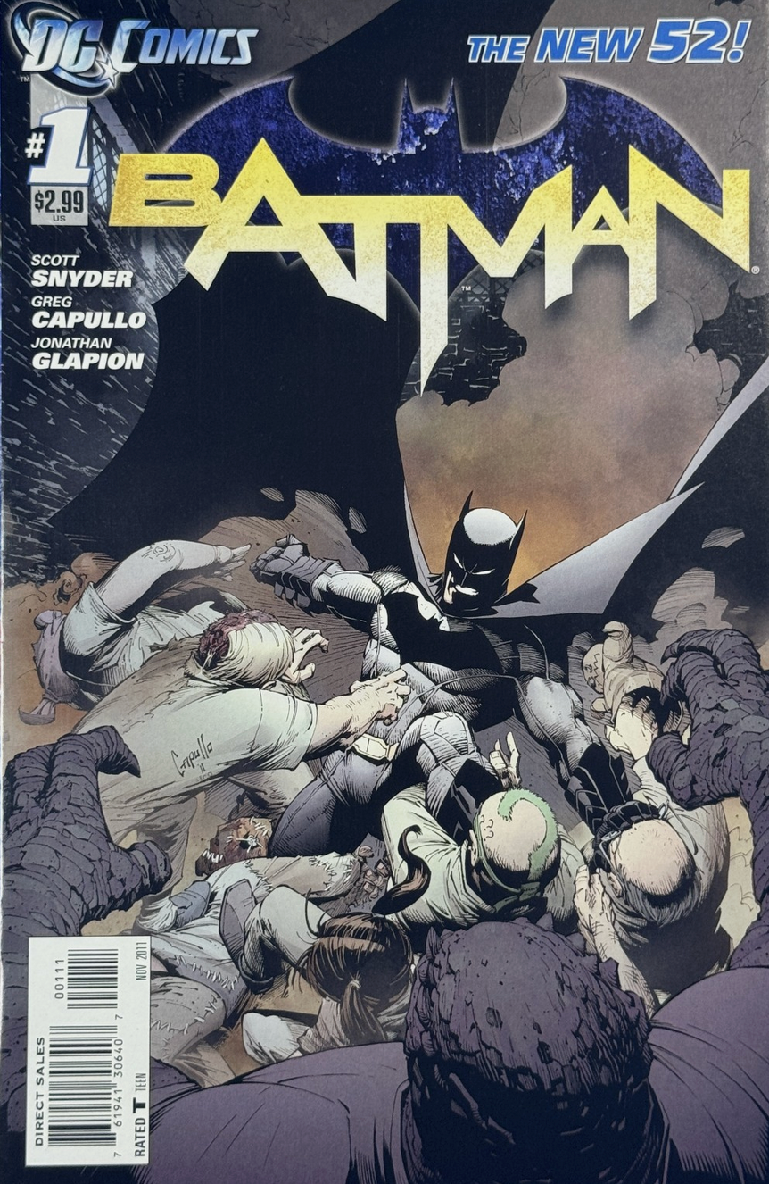 BATMAN #1 NEW 52 2011 (1ST APP LINCOLN MARCH) Batman DC COMICS