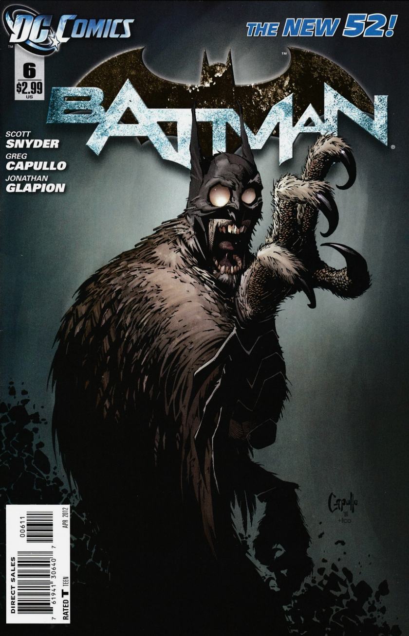 BATMAN #6 NEW 52 2012 (1ST APP COURT OF OWLS) Batman DC COMICS