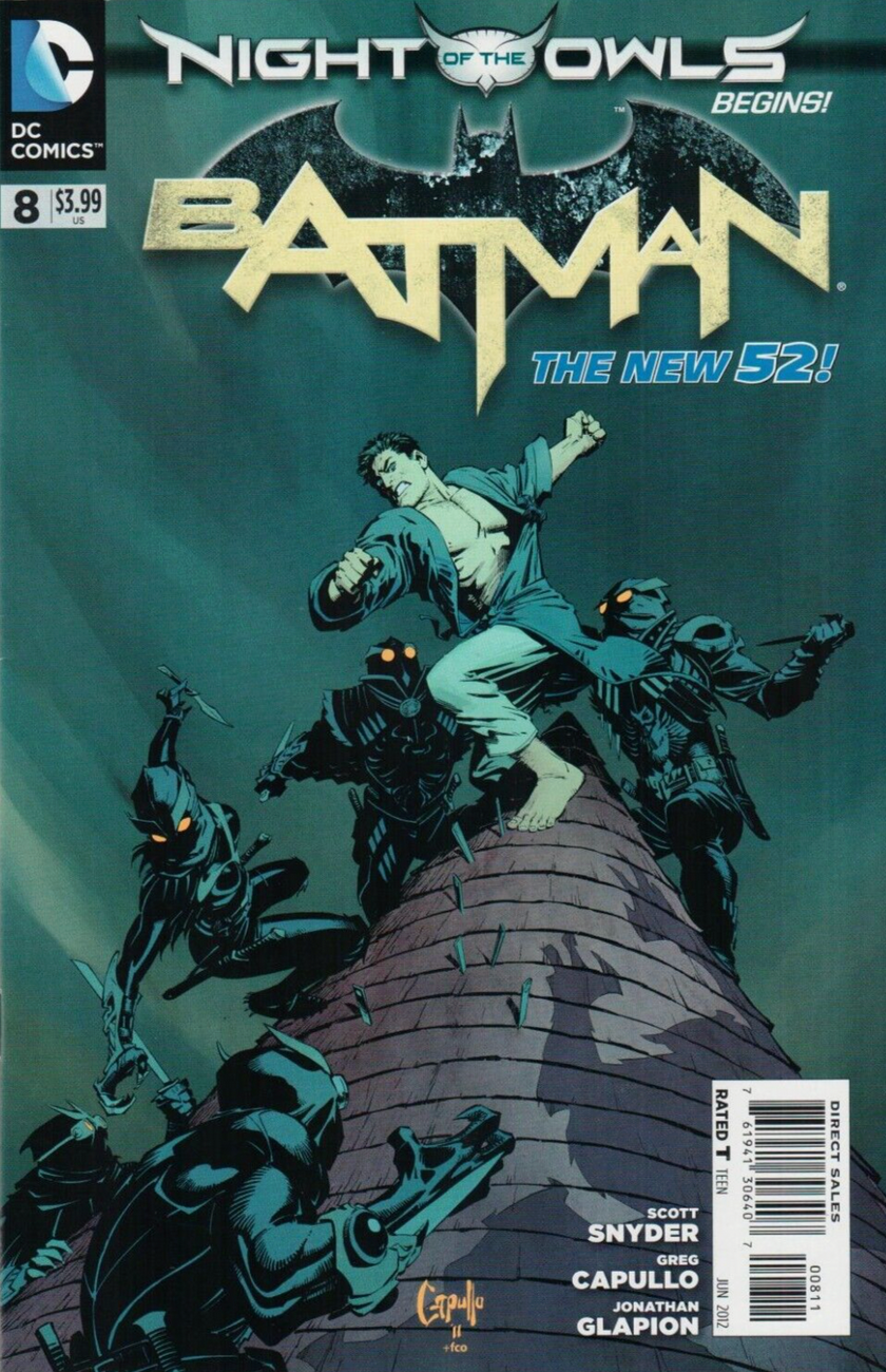 BATMAN #8 NEW 52 2012 Batman DC COMICS