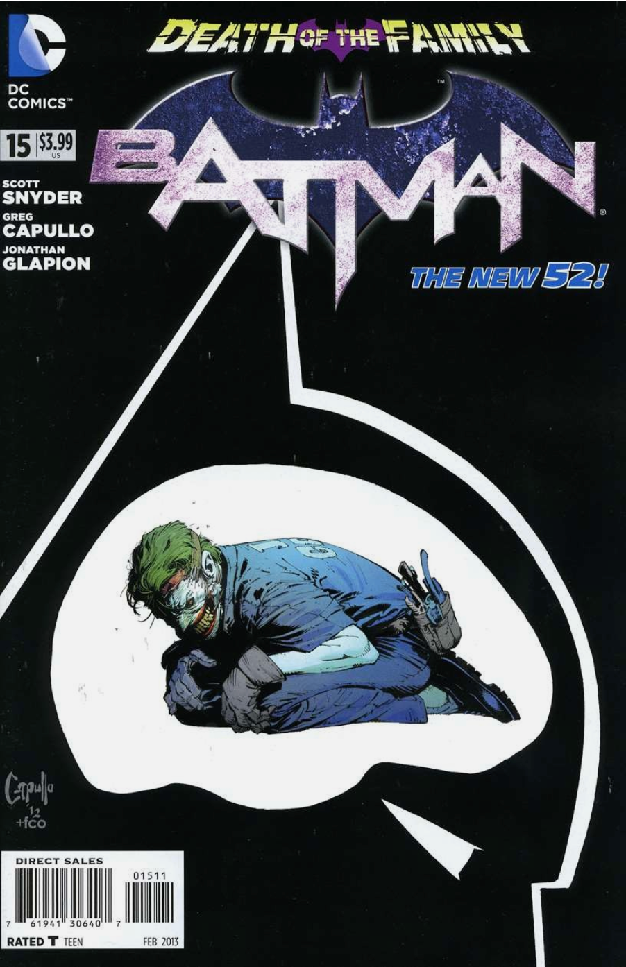 BATMAN #15 NEW 52 2012 Batman DC COMICS