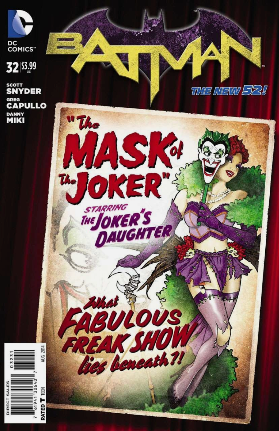 BATMAN #32 BOMBSHELLS VARIANT NEW 52 2014 Batman DC COMICS