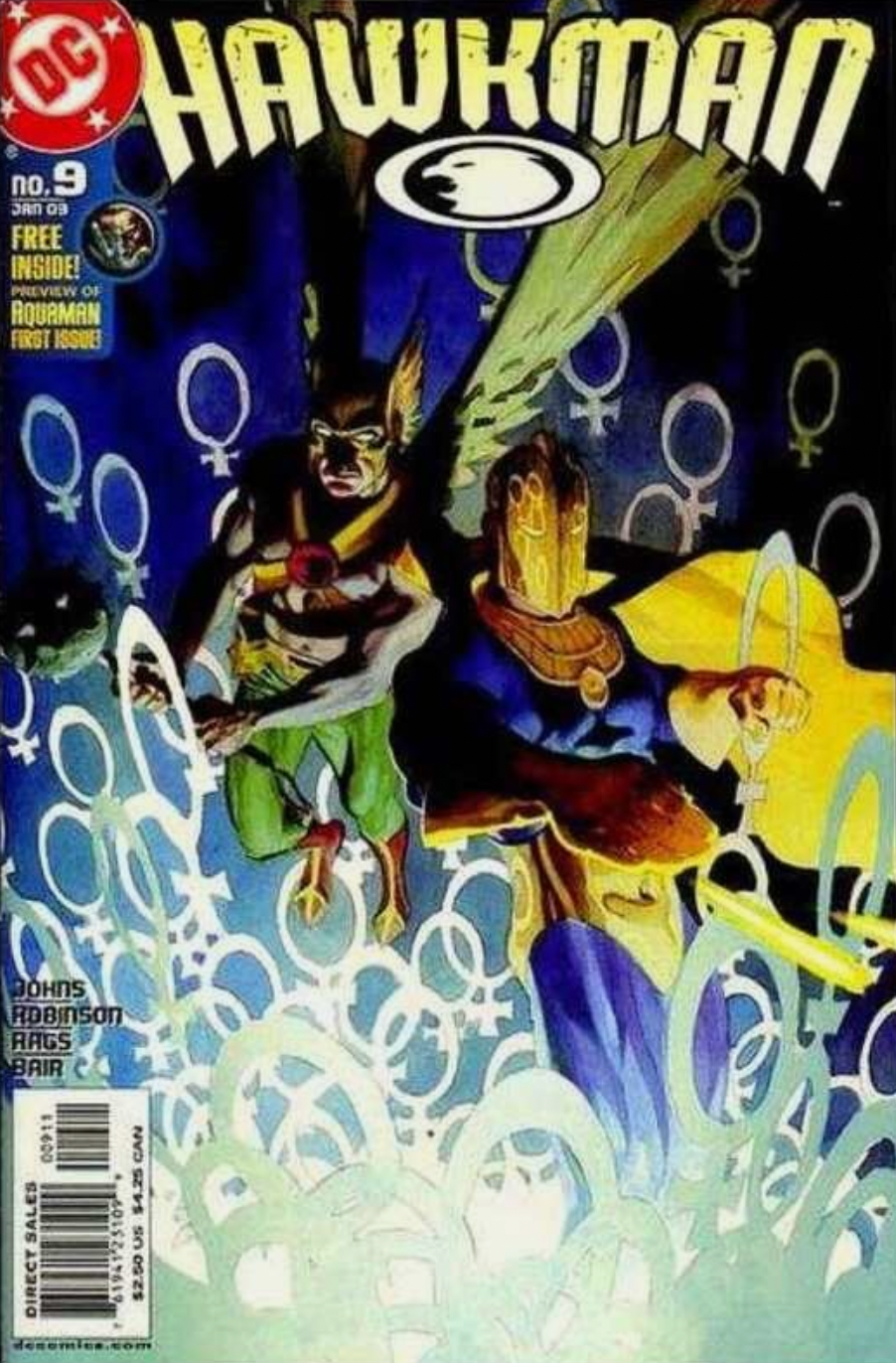 HAWKMAN #9 2002 Hawkman DC COMICS
