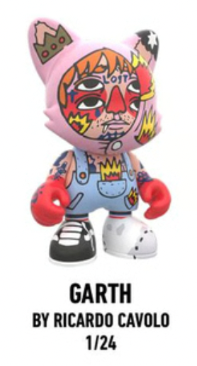 GARTH RICARDO CAVOLO OPEN BLIND BOX 3" VINYL FIGURE SUPERPLASTIC JANKY SERIES ONE SUPERPLASTIC