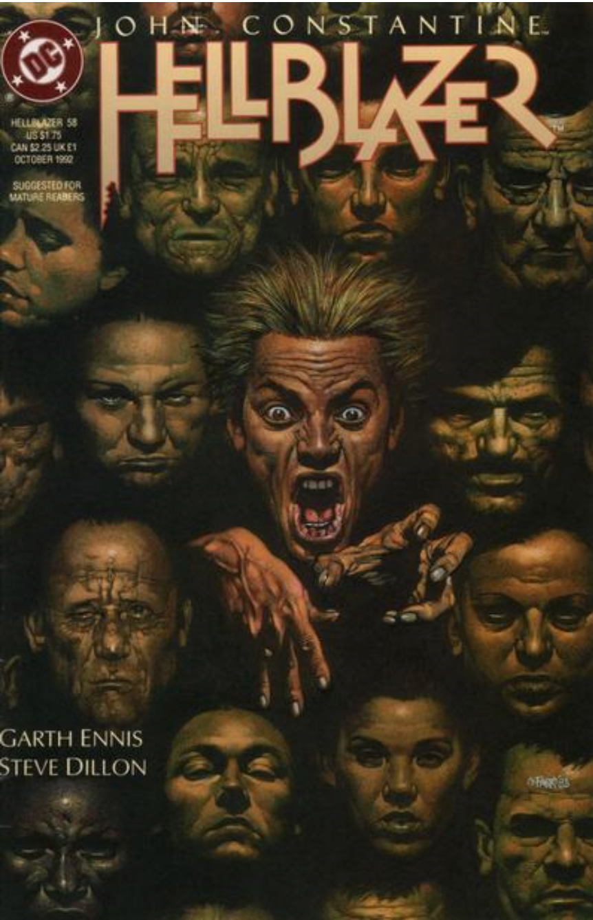 HELLBLAZER #58 1992 Hellblazer DC COMICS