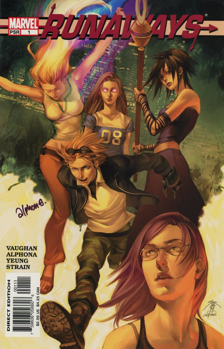 RUNAWAYS #1 2005 Runaways MARVEL COMICS