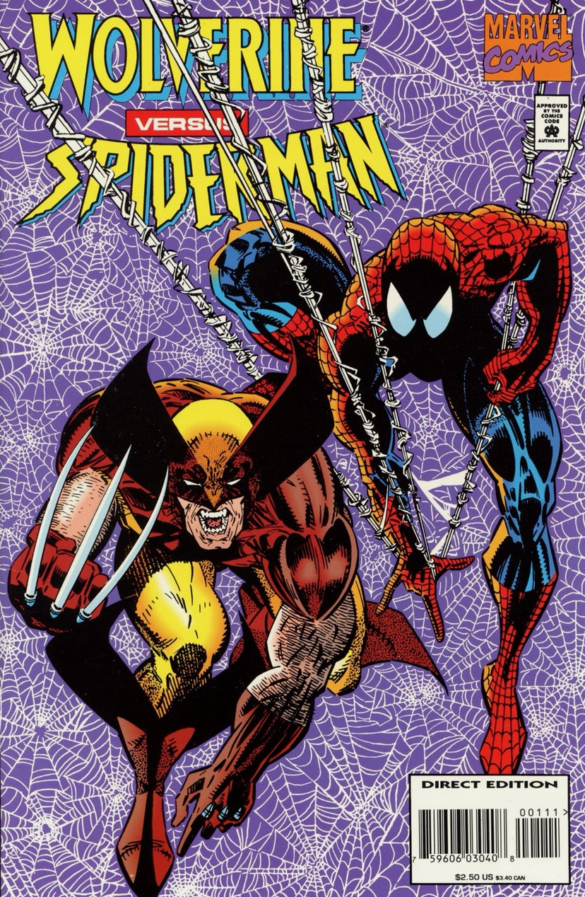 WOLVERINE VS SPIDER-MAN #1 1995 Wolverine MARVEL COMICS
