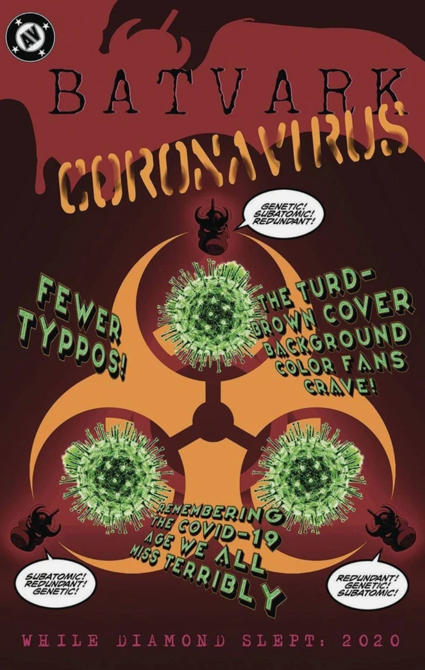 BATVARK CORONAVIRUS ONE SHOT 2021 Aardvark AARDVARK VANAHEIM