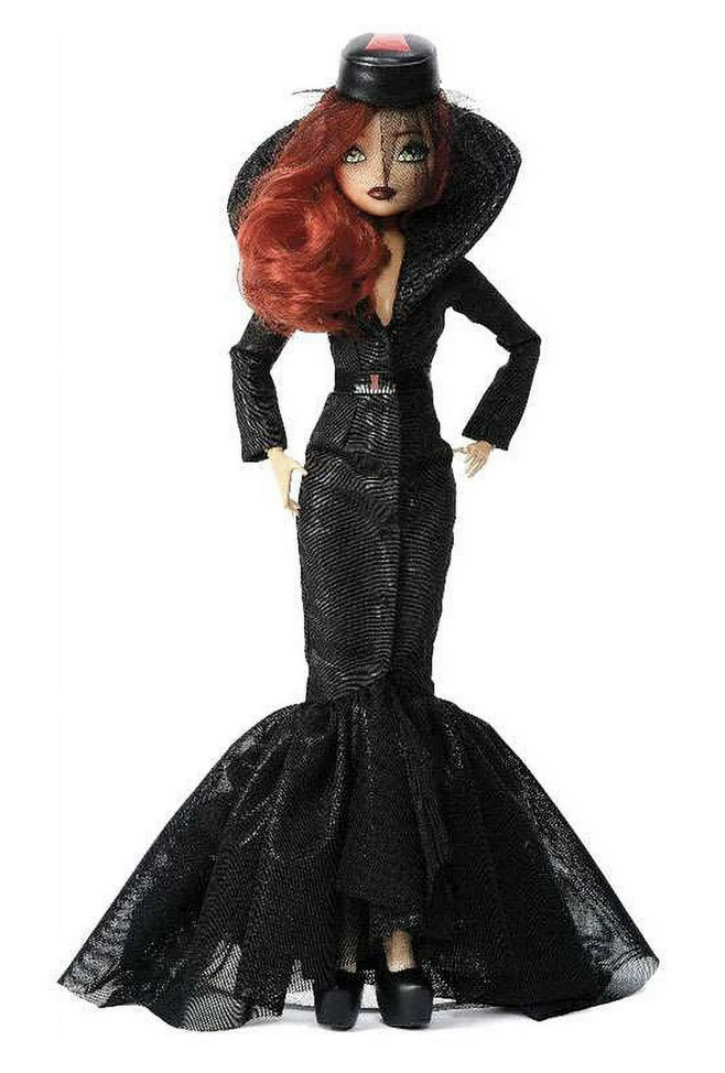 MARVEL MADAME ALEXANDER COLLECTION FAN GIRL BLACK WIDOW MADAME ALEXANDER