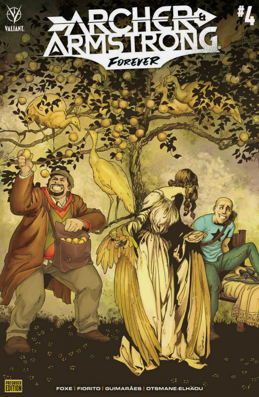 ARCHER & ARMSTRONG FOREVER #4 PREORDER BUNDLE VARIANT 2022 Archer & Armstrong VALIANT ENTERTAINMENT LLC