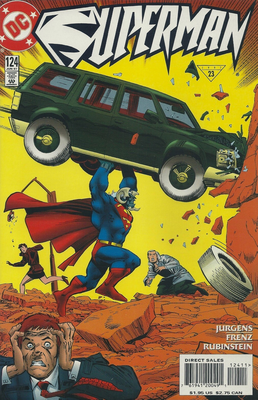 SUPERMAN #124 1997 DC COMICS