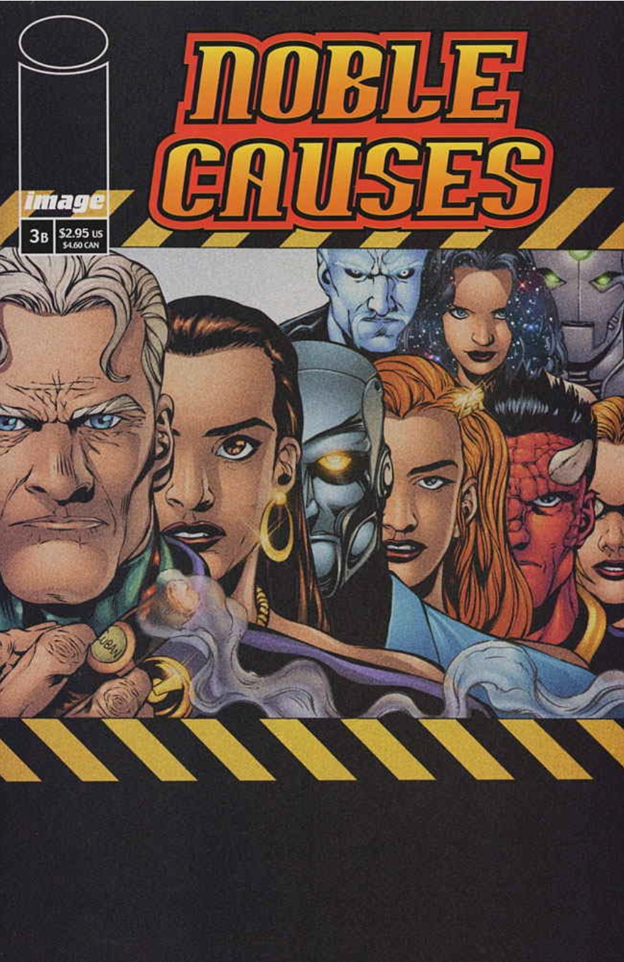 NOBLE CAUSES #3B 2002 Noble Causes IMAGE COMICS