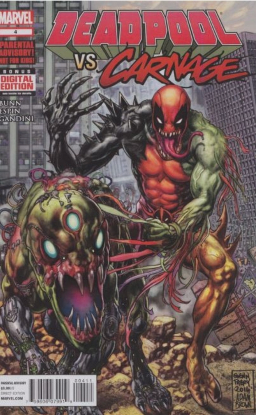 DEADPOOL VS CARNAGE #4 2014 Deadpool MARVEL COMICS