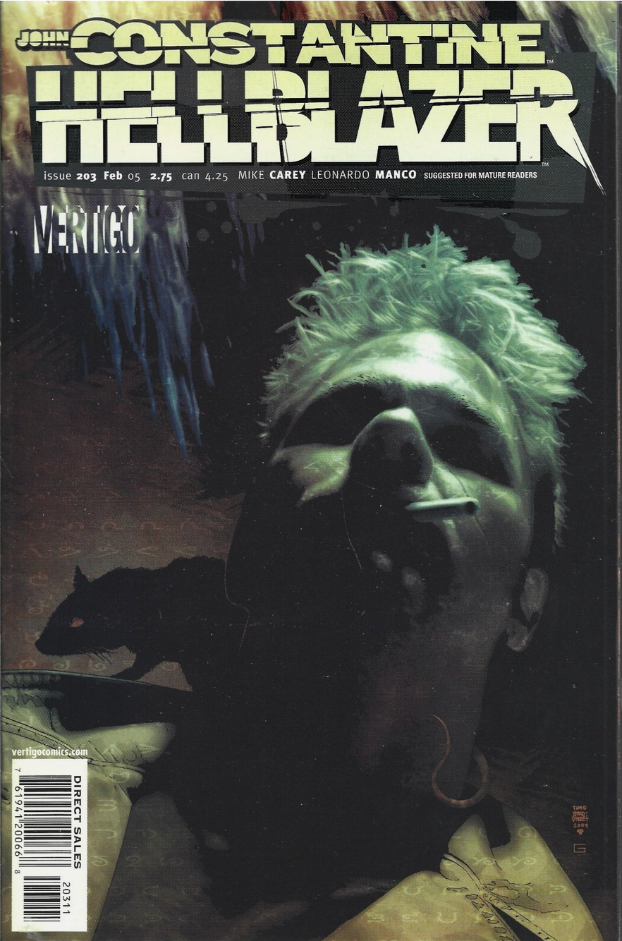 HELLBLAZER #203 2005 Hellblazer DC COMICS