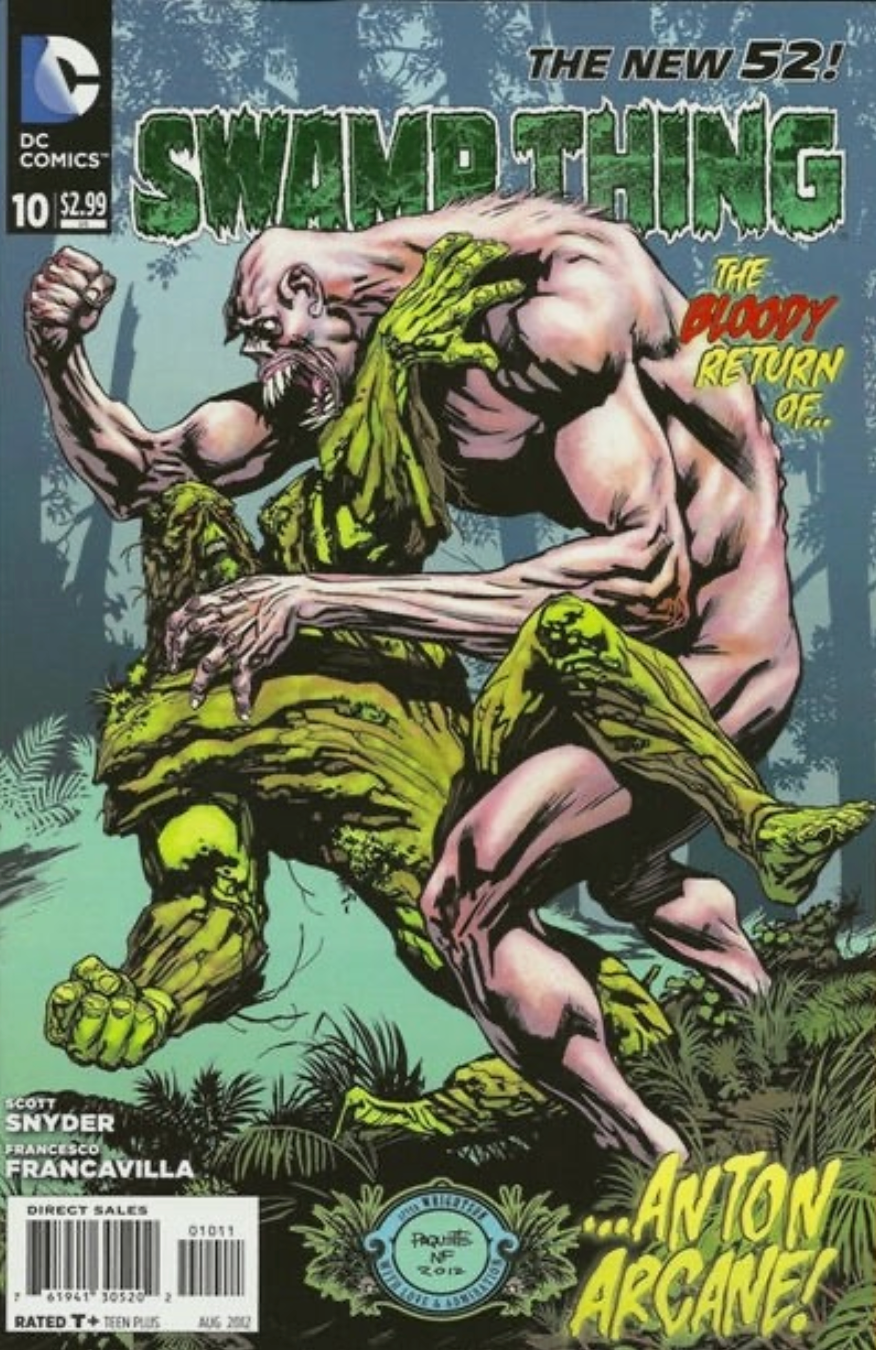 SWAMP THING #10 (MR) 2012 Swamp Thing DC COMICS