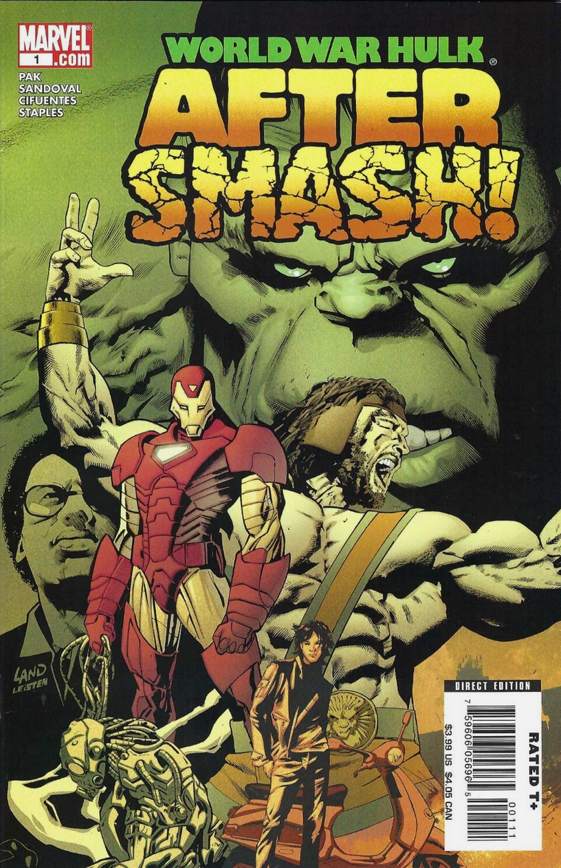 WORLD WAR HULK AFTER SMASH #1 2008 HULK MARVEL COMICS