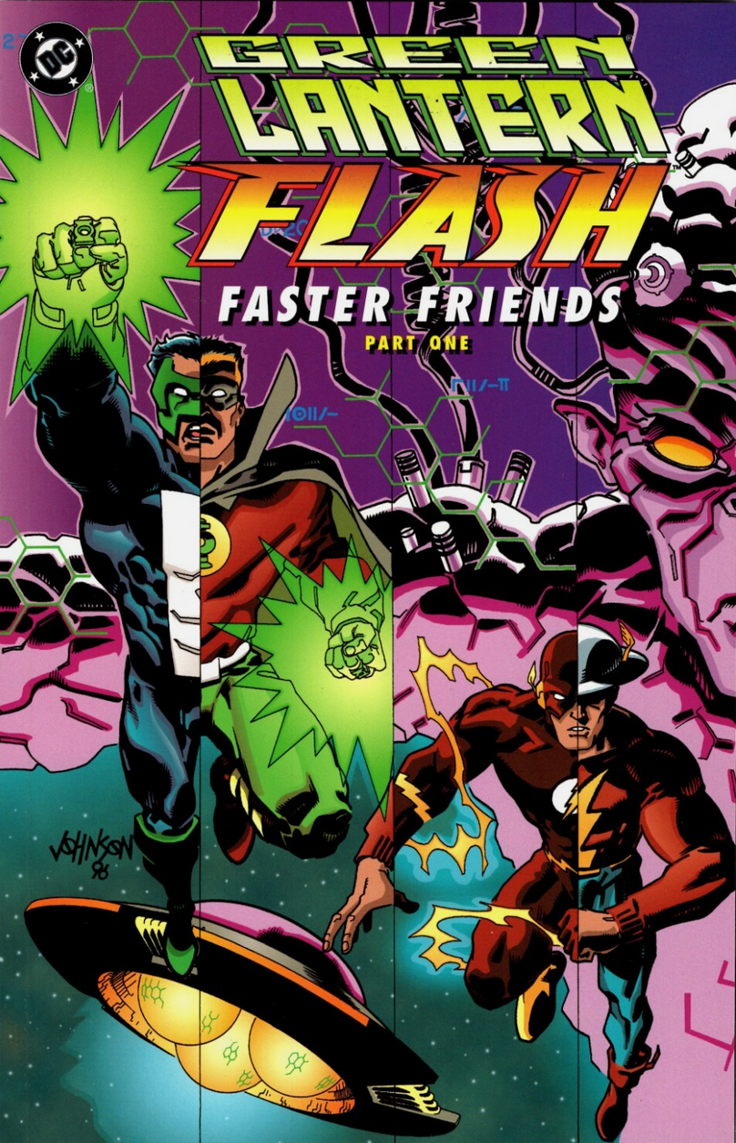GREEN LANTERN FLASH FASTER FRIENDS #1 1997 Green Lantern DC COMICS
